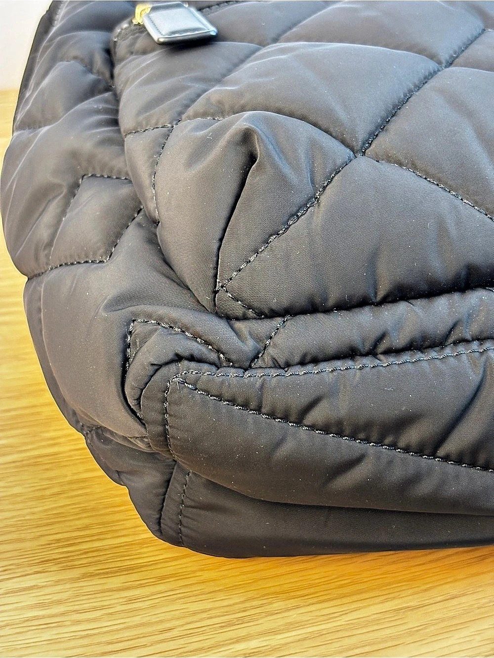 Marc Jacobs Quilted Black Nylon Backpack LIKE NEW! - Picture 10 of 11